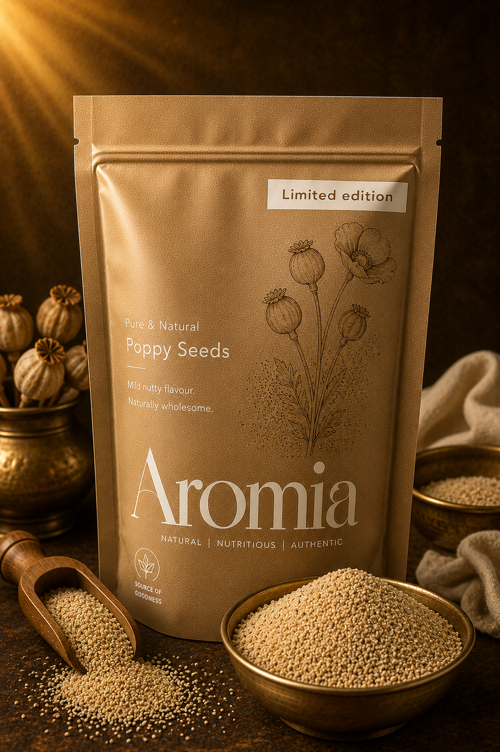 Poppy Seeds (Kasakasa) by D'Amalfi