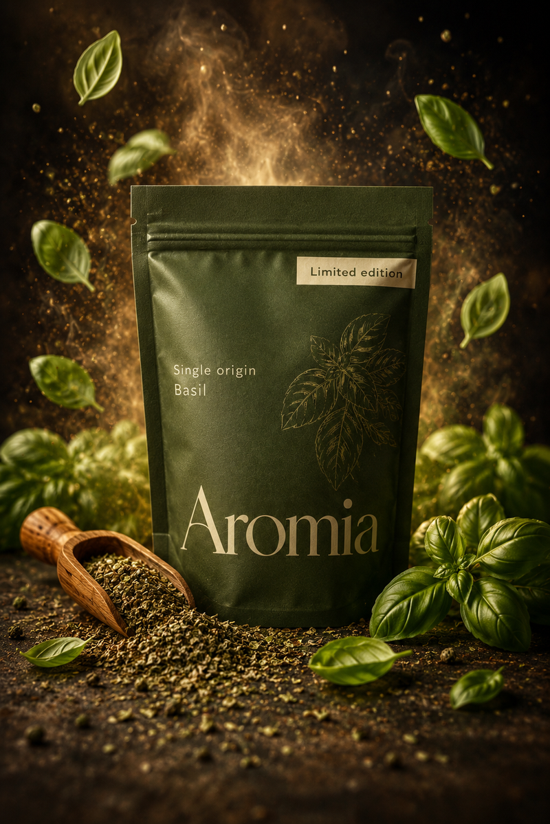 Dried Basil leaves by D'Amalfi