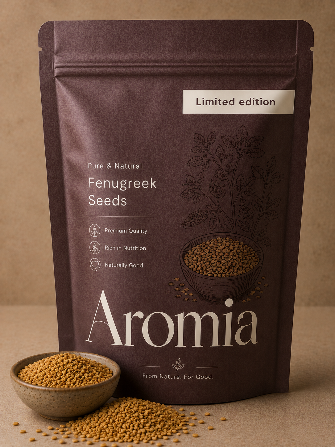 Fenugreek Seeds (Vendhayam) by D'Amalfi