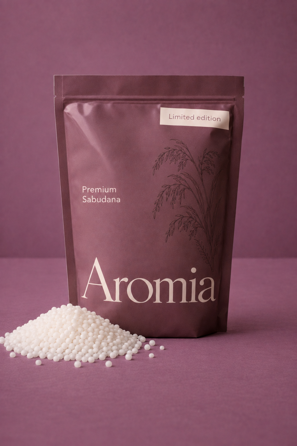 Sabudana (Javvarisi) sago pearls by D'Amalfi