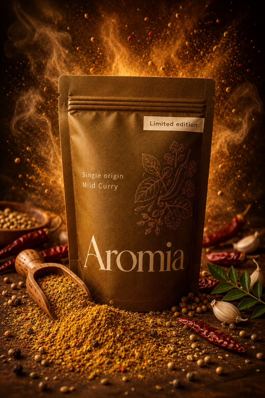 Mild Curry Powder blend by D'Amalfi