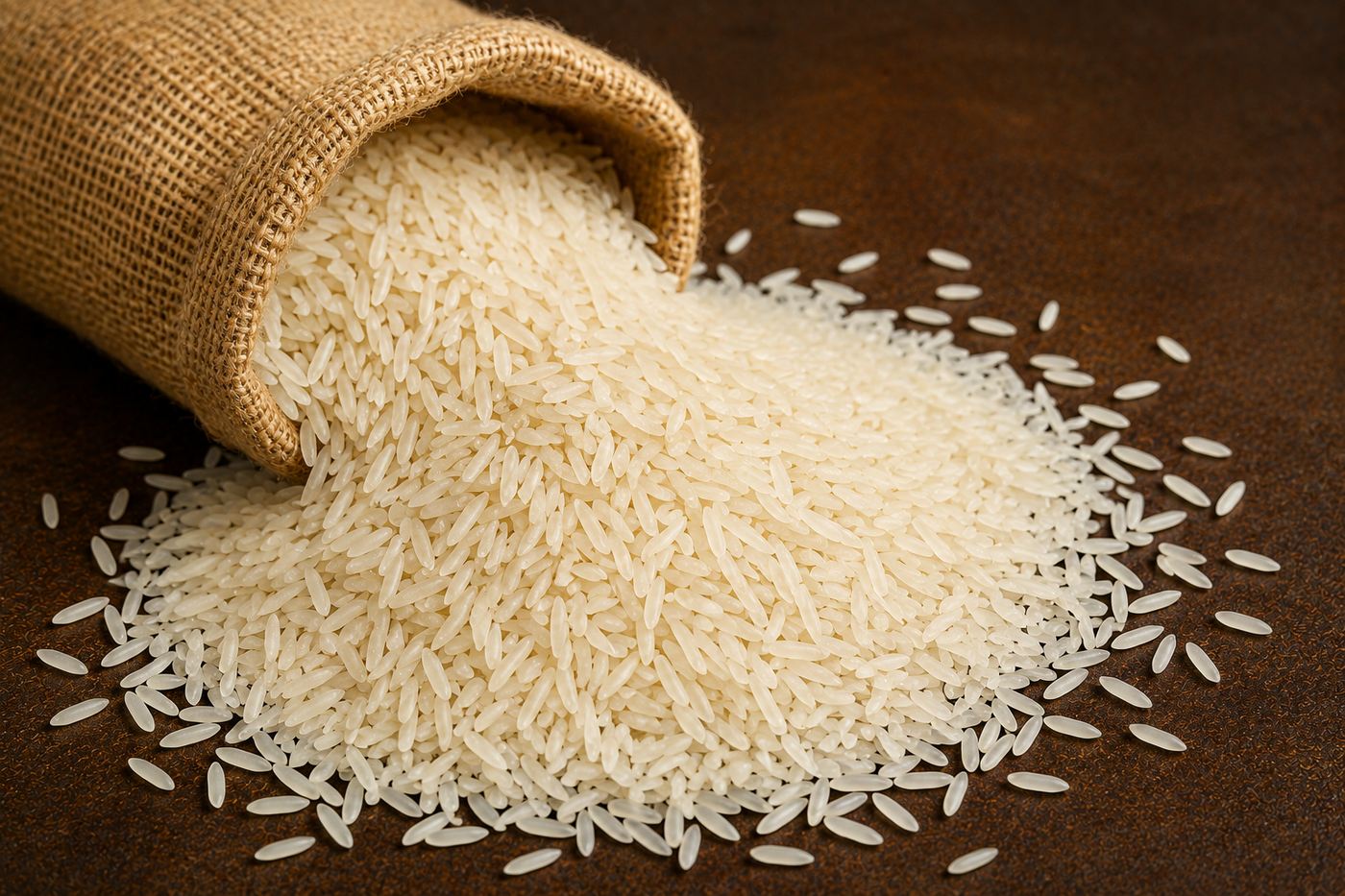 Ponni Parboiled Rice packaging by D'Amalfi