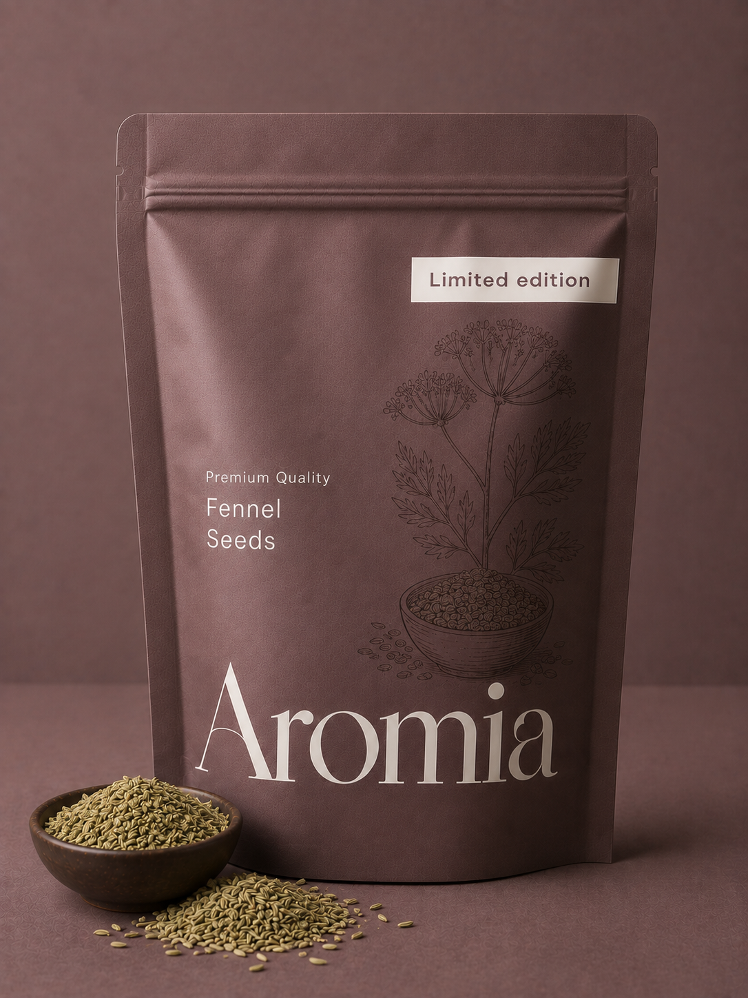 Fennel Seeds (Sombu) by D'Amalfi